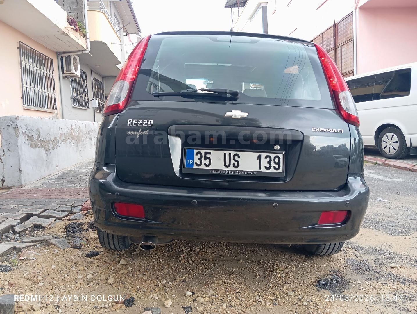 Sahibinden Chevrolet Rezzo 1.6 SX Comfort 2008 Model Mersin 190.000 km Siyah 6
