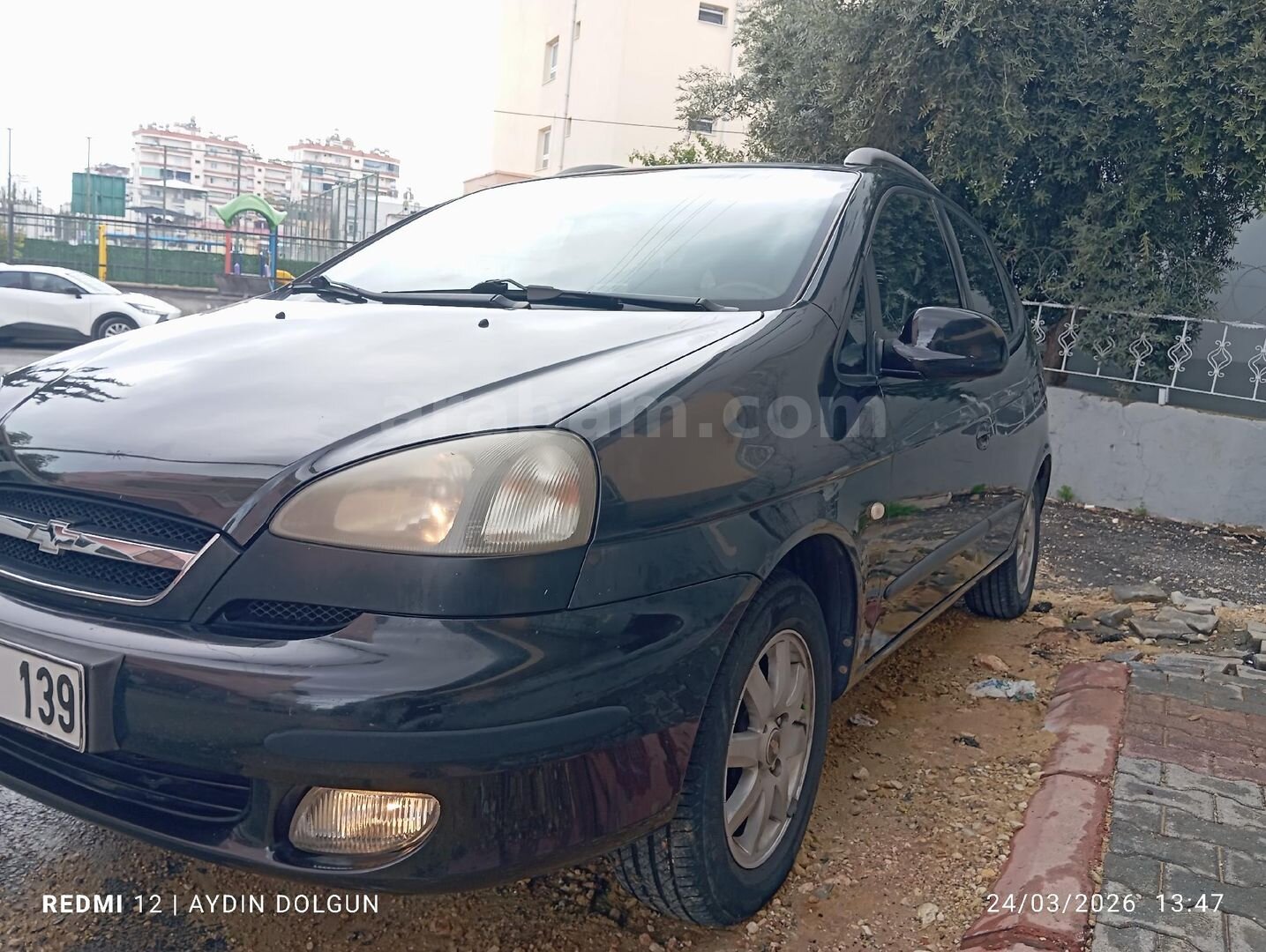 Sahibinden Chevrolet Rezzo 1.6 SX Comfort 2008 Model Mersin 190.000 km Siyah 2