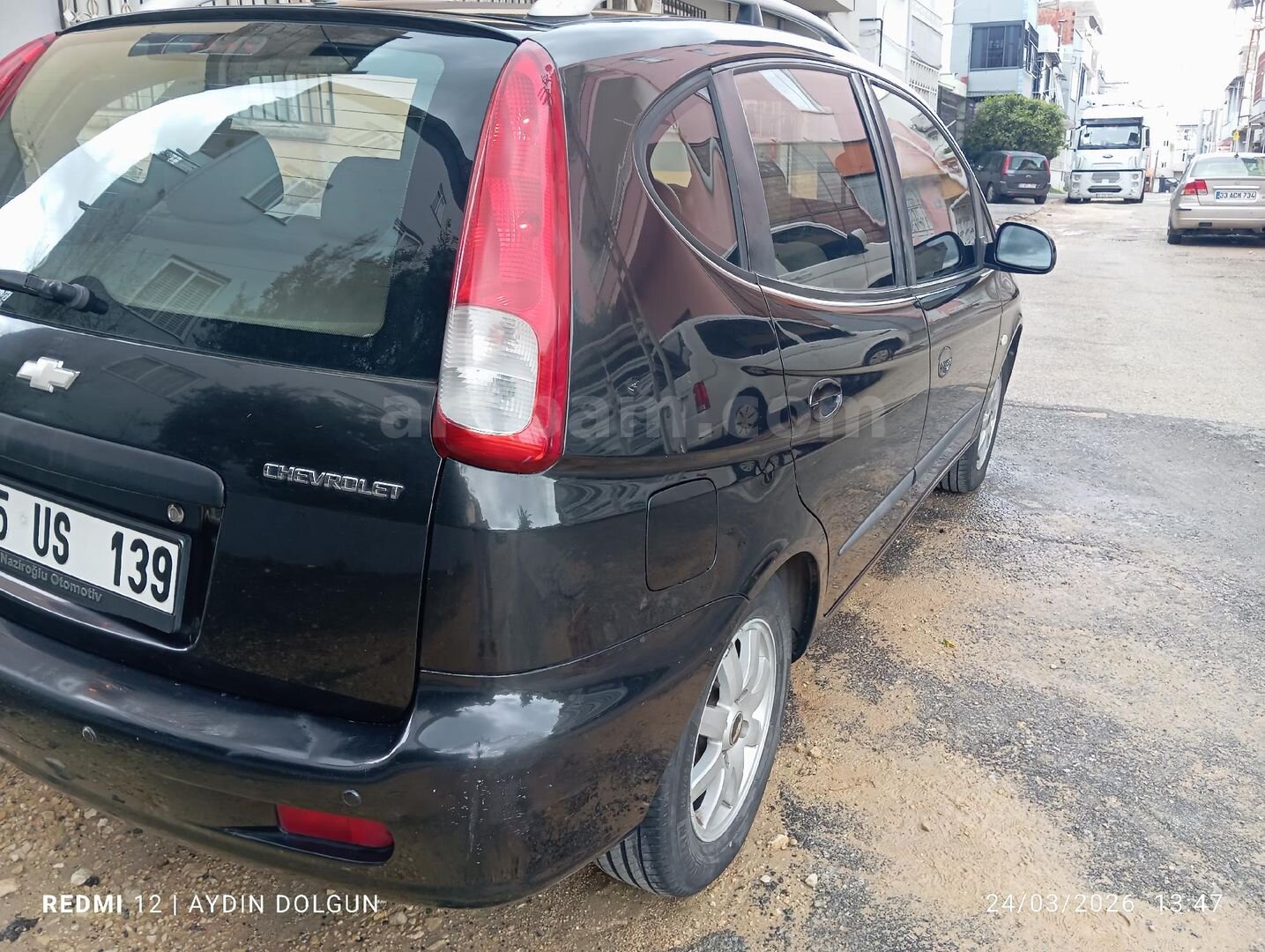 Sahibinden Chevrolet Rezzo 1.6 SX Comfort 2008 Model Mersin 190.000 km Siyah 4