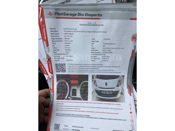 Sahibinden Renault Clio 1.2 Extreme 2011 Model 