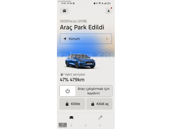 MUTLUDAN BOYASIZ HATASIZ 2025 FORD FOCUS 1.5 ECOBLUE TİTANİUM X