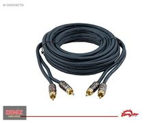 Dragster 5 Metre Rca Kablo %100 Bakır DA 5M OFC Kaliteli Rca..