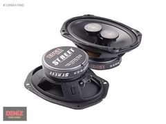 Edge EDS69 Çift Tweeterli Oval Hoparlör Teki 160 Rms 320 Watt