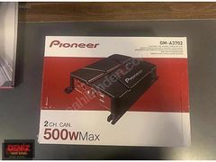PIONEER GM-A3702 500 WATT 2 KANALLI KÖPRÜLÜ AMPLİFİKATÖR Sıfır