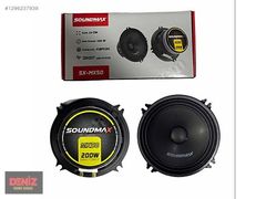 Soundmax 13cm Midrange SX-MX80 200 Watt 100 Rms Fiyat Performans