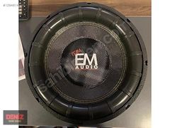 Team EM Audio 30 cm Subwoofer 700 Rms Çift Bobin Karbon USA..