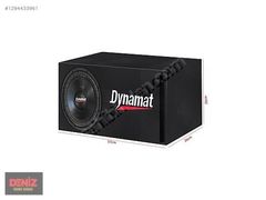 Dynamat 20 cm Orjinal Kabinli Subwoofer RK-320 1100 Watt 300 Rms