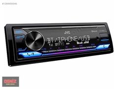 JVC 3 Amfi Çıkışlı Profesyonel Teyp KD-X482BT 2 Yıl Garantili..