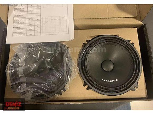 Massive Audio 13 cm Midrange MS-M54FX 200 Watt 100 Rms..