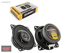 Soundmax 10 cm Hoparlör SX-CX420 140 Watt Tweterli..
