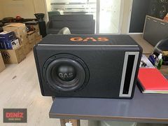 GAS 25cm Subwoofer Orj Kabinli MAX S1-10D2 3000 Watt 1500 Rms