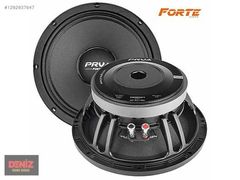 PRV Audio 25 cm Midbass 8 Ohm Teki 400 Rms 10MB800FT 1 Çift 2 Ad