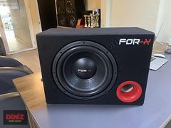 For-x 30 cm Kabinli Subwoofer XW-012 300 Rms 1200 Watt Sıfır..
