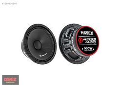 Reiss Audio 16 cm Midrange RS-M65EX 360 Watt 180 Rms Kapaklı..