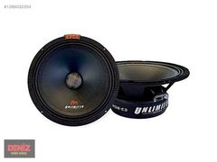 EDGE Unlimited Serisi 20 cm Midrange Teki 450 Rms Karbon Göbek