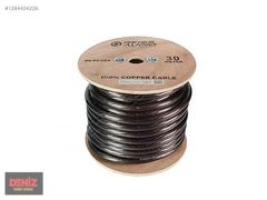 Reiss Audio 2 ga %100 Bakır Amfi Güç Kablosu 5 Metre Üst Kalite.