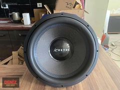 Xetec 38 cm Subwoofer BHX-1515 D2 4500 Watt 1500 Rms Karbon..
