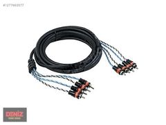 For-x 5 Metre Rca Kablo X-1144 4 Rca 4 Rca Bakır..