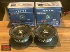 Xetec 16 cm Midbass Prof SPA-1601VRX 1200 Watt 400 Rms Karbon..