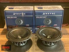 Xetec 20 cm Neo Midbass SPA-2001VRX 1200 Watt 400 Rms Karbon