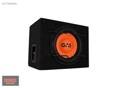 GAS MAD Serisi 25 cm Orijinal Kutulu Subwoofer 500 Watt 250 Rms