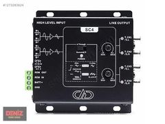 DD Audio 4 Kanal Deck Çevirici SC-4 Parazit Yapmaz..Kalite