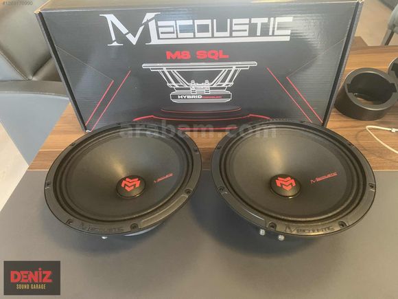 Macoustıc 20 cm Midrange M8-SQL HYBRID Technology 200 Rms..
