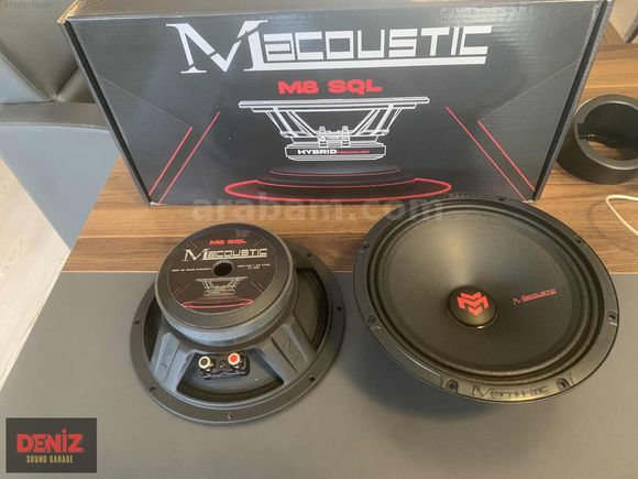 Macoustıc 20 cm Midrange M8-SQL HYBRID Technology 200 Rms..