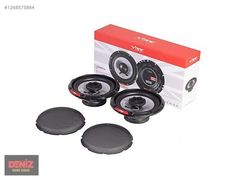 PULSE6-VIBE 16cm Koaksiyel Hoparlör 180 Watt 60 Rms 1 Çift.