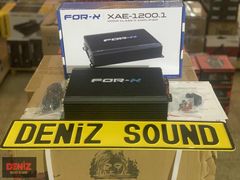 For-x XAE-1200.1D Mono Amfi Subwoofer Amfisi Bas Kontrollü