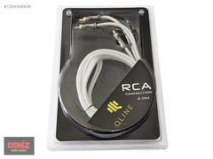 QLine %100 Bakır 2 Metre RCA Kablo Kaliteli