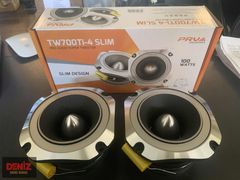 PRV Süper Tweeter TW-700Tİ-4 Slım Teki 100 Rms Üst Sınıf 8 Ohm