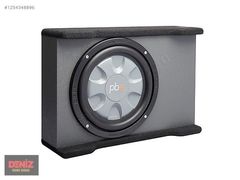 PS-DF110T Powerbass 25 cm Orijinal Kutulu Slim Subwoofer 275 Rms