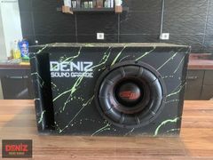 BM Audio 20 cm Subwoofer L Portlu Mdf Kabinde SIFIR Ürün 250 Rms