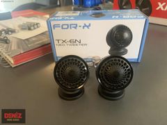For-x Dome Tweeter Teki 120 Watt 40 Rms Tx-6N Sıfır..