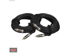 For-x 5 Metre RCA Kablo X-1125Q En İyisi Full Bakır Parazite Son
