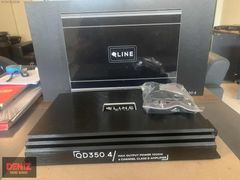 QD350.4 QLine D Sınıfı 4 Kanal Amplifikatör 4 ohmX350 Rms Sıfır