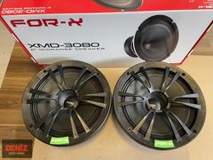 For-x 20 cm Midrange Teki 300 Watt 150 Rms Yeşil Kasa Kapaklı..