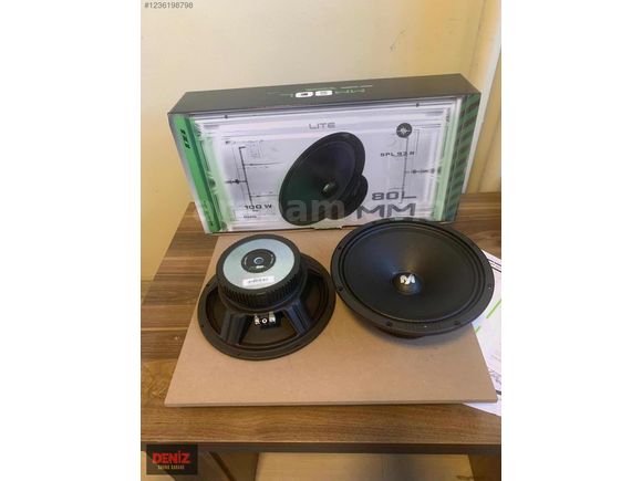 DB Macheta Lıte MM80L 20 cm SPL Midrange Teki 100 Rms...