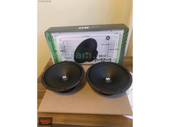 DB Macheta Lıte MM80L 20 cm SPL Midrange Teki 100 Rms...