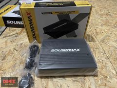 Soundmax Mono Amfi N1000.1d Bass Amfisi Sıfır Bas Kontrollü..