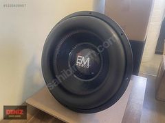Team EM Audio 38 cm Subwoofer 4+4 5000 Watt 2500 Rms American..