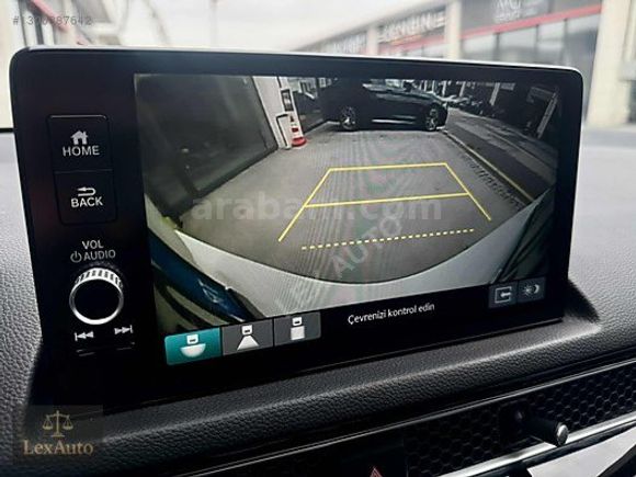 "LexAUTO" 2025 HONDA CİVİC ECO ELEGANCE PLUS FAB.LPG SEDEF BEYAZ