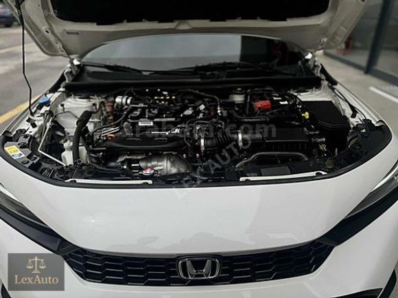"LexAUTO" 2025 HONDA CİVİC ECO ELEGANCE PLUS FAB.LPG SEDEF BEYAZ