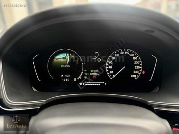 "LexAUTO" 2025 HONDA CİVİC ECO ELEGANCE PLUS FAB.LPG SEDEF BEYAZ