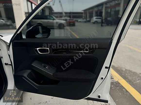 "LexAUTO" 2025 HONDA CİVİC ECO ELEGANCE PLUS FAB.LPG SEDEF BEYAZ