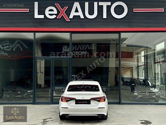 "LexAUTO" 2025 HONDA CİVİC ECO ELEGANCE PLUS FAB.LPG SEDEF BEYAZ