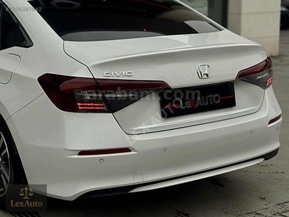 "LexAUTO" 2025 HONDA CİVİC ECO ELEGANCE PLUS FAB.LPG SEDEF BEYAZ