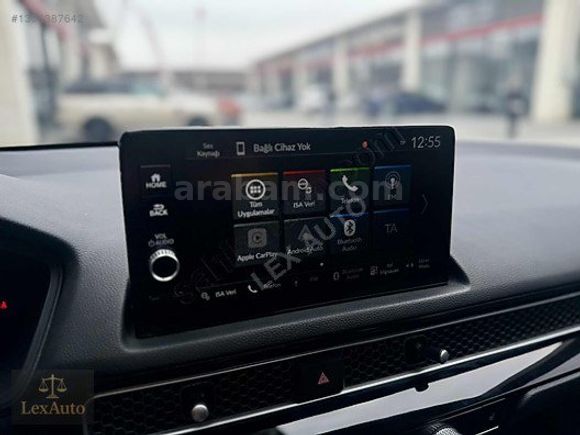 "LexAUTO" 2025 HONDA CİVİC ECO ELEGANCE PLUS FAB.LPG SEDEF BEYAZ