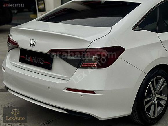 "LexAUTO" 2025 HONDA CİVİC ECO ELEGANCE PLUS FAB.LPG SEDEF BEYAZ